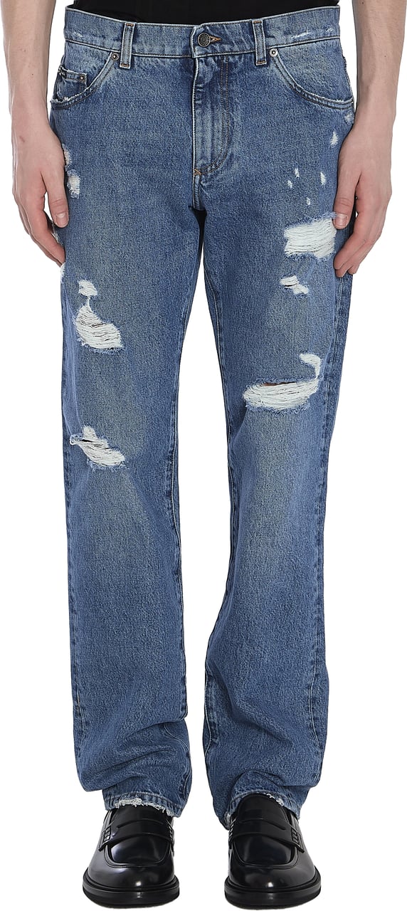 Dolce & Gabbana Classic Straight jeans Lichtblauw