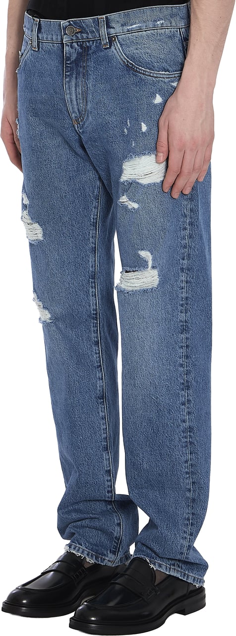 Dolce & Gabbana Classic Straight jeans Lichtblauw
