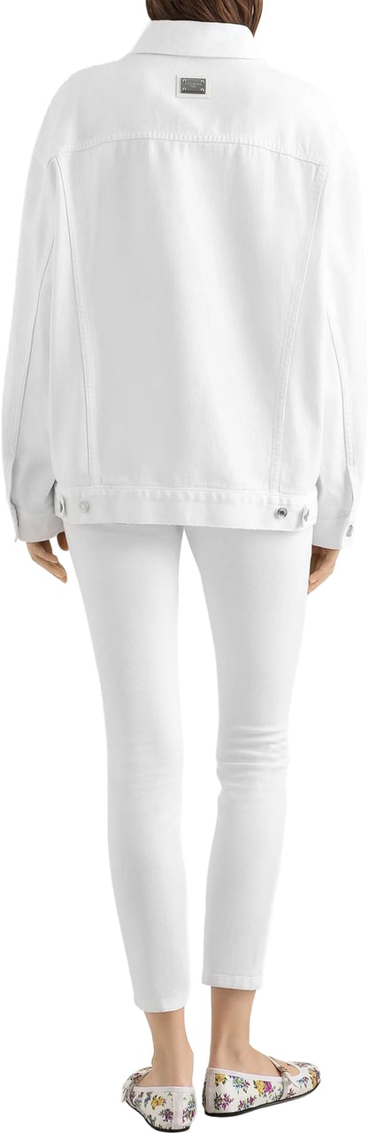 Dolce & Gabbana Slim-Fit Cropped Cotton Five-Pocket Pants Wit