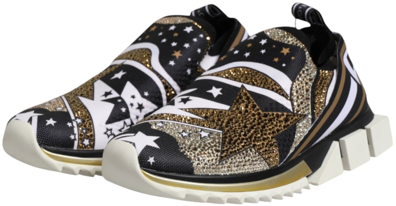 Dolce & Gabbana Multicolor Sorrento Low Top Sneakers Shoes Divers