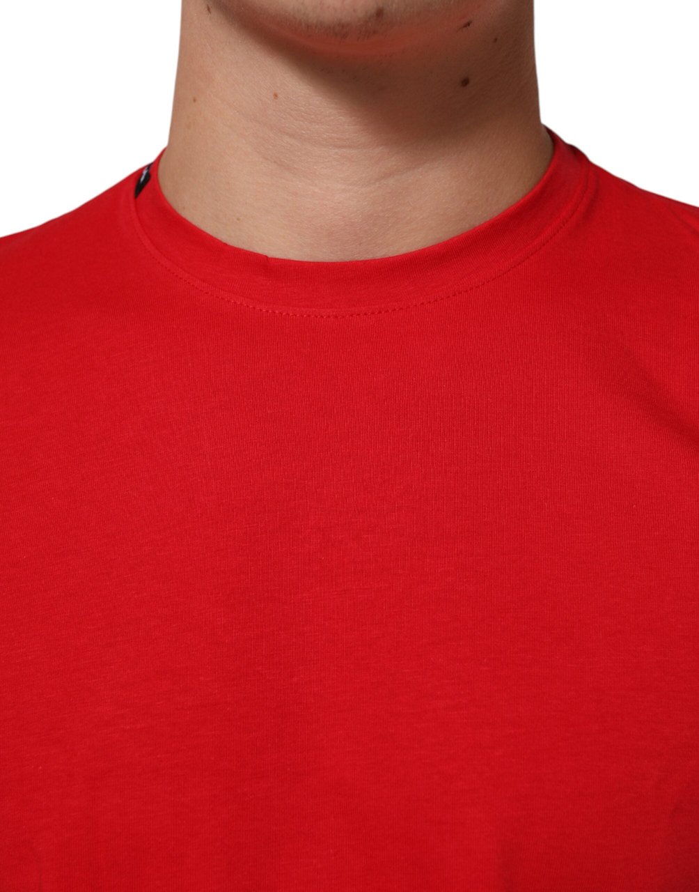 Dolce & Gabbana Red Goodluck 2023 Cotton Crew Neck T-shirt Zwart