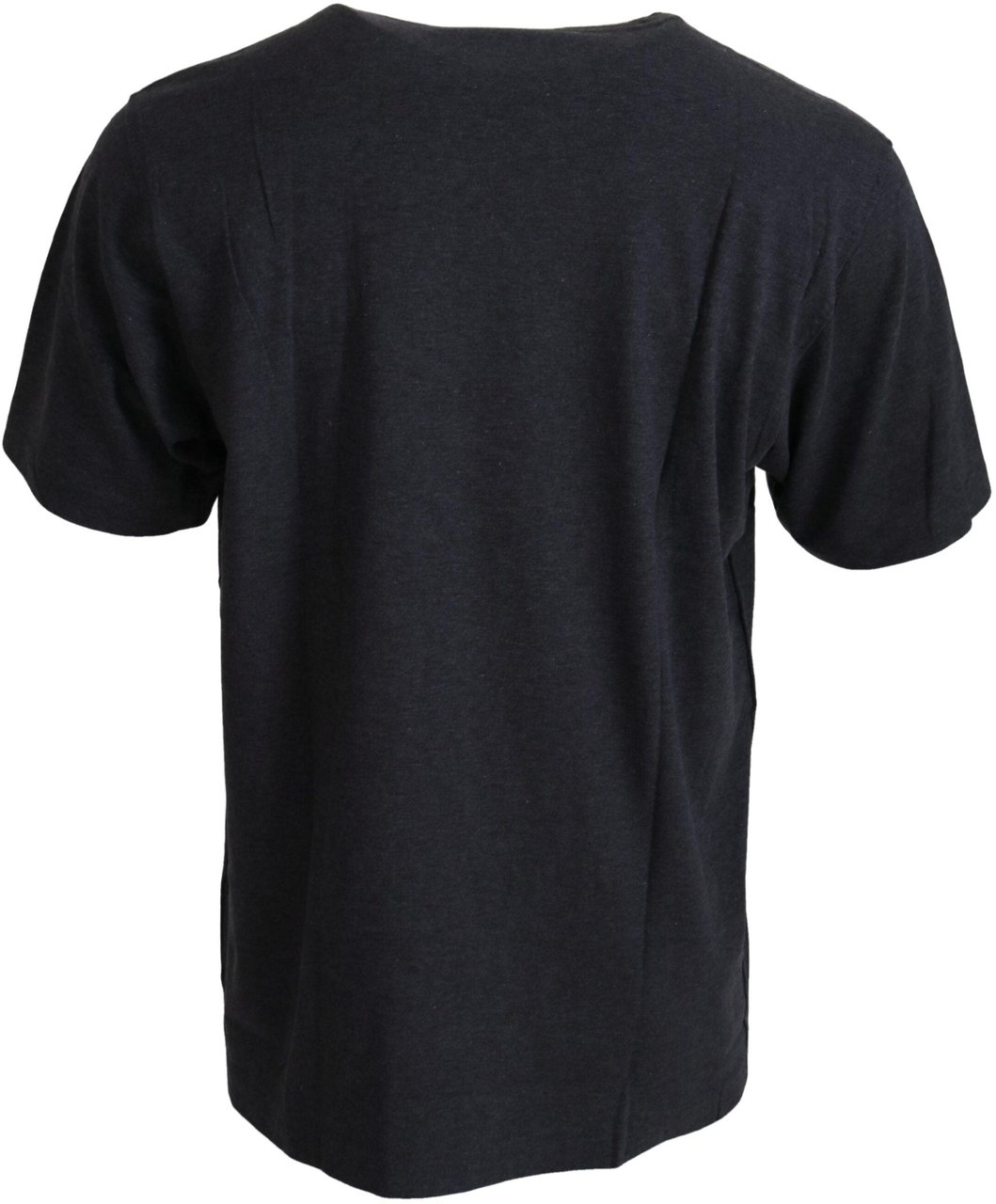 Dolce & Gabbana Gray Crewneck Cotton Short Sleeve T-shirt Grijs