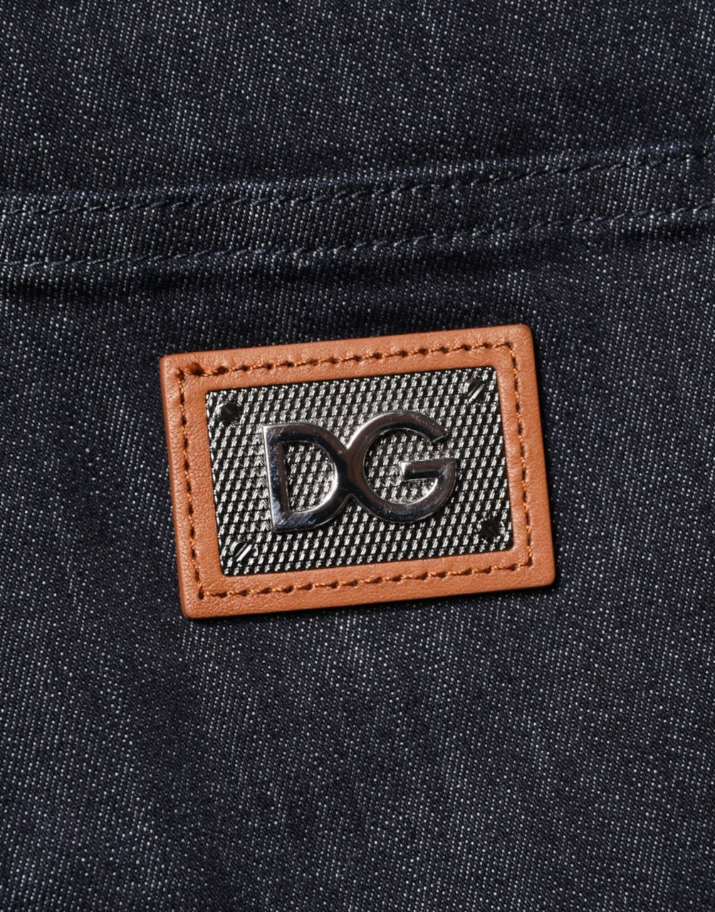 Dolce & Gabbana Black Cotton Stretch Skinny Denim Men Jeans Zwart