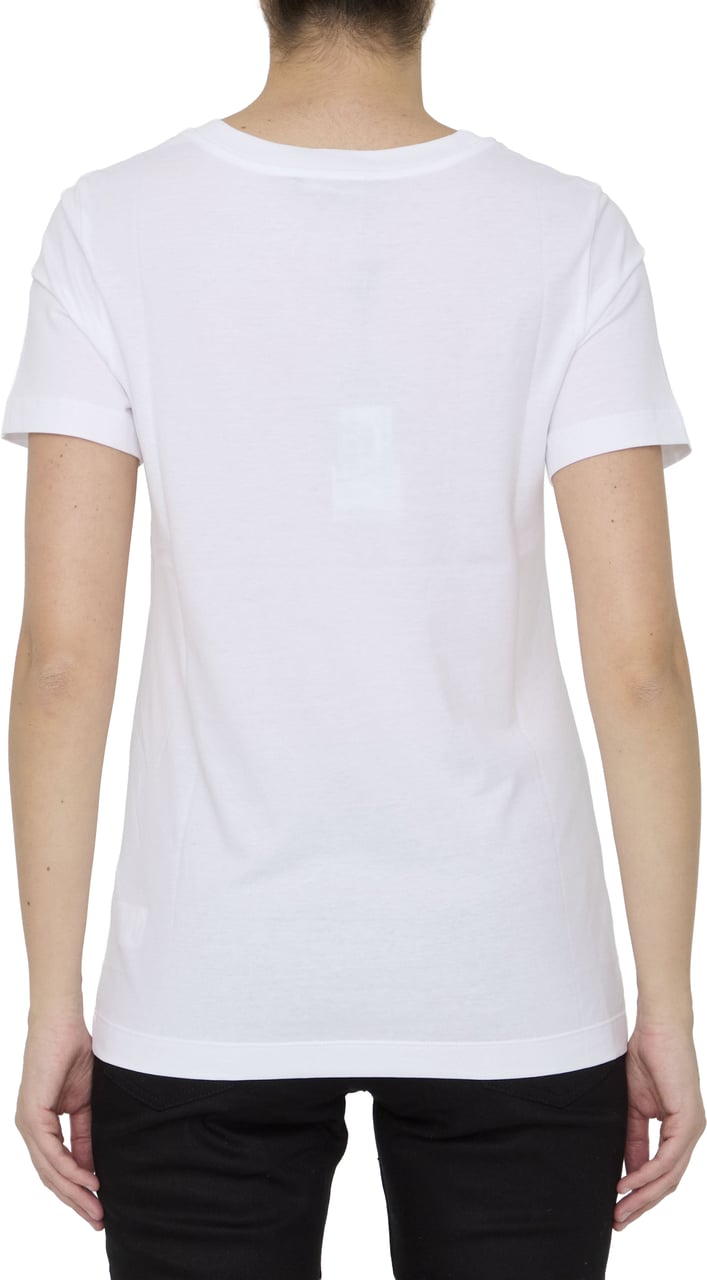 Dolce & Gabbana T-shirt with DG logo Wit