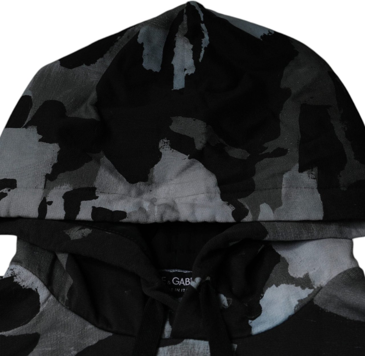 Dolce & Gabbana Multicolor Camouflage Men Hooded Sweater (Copy) Divers