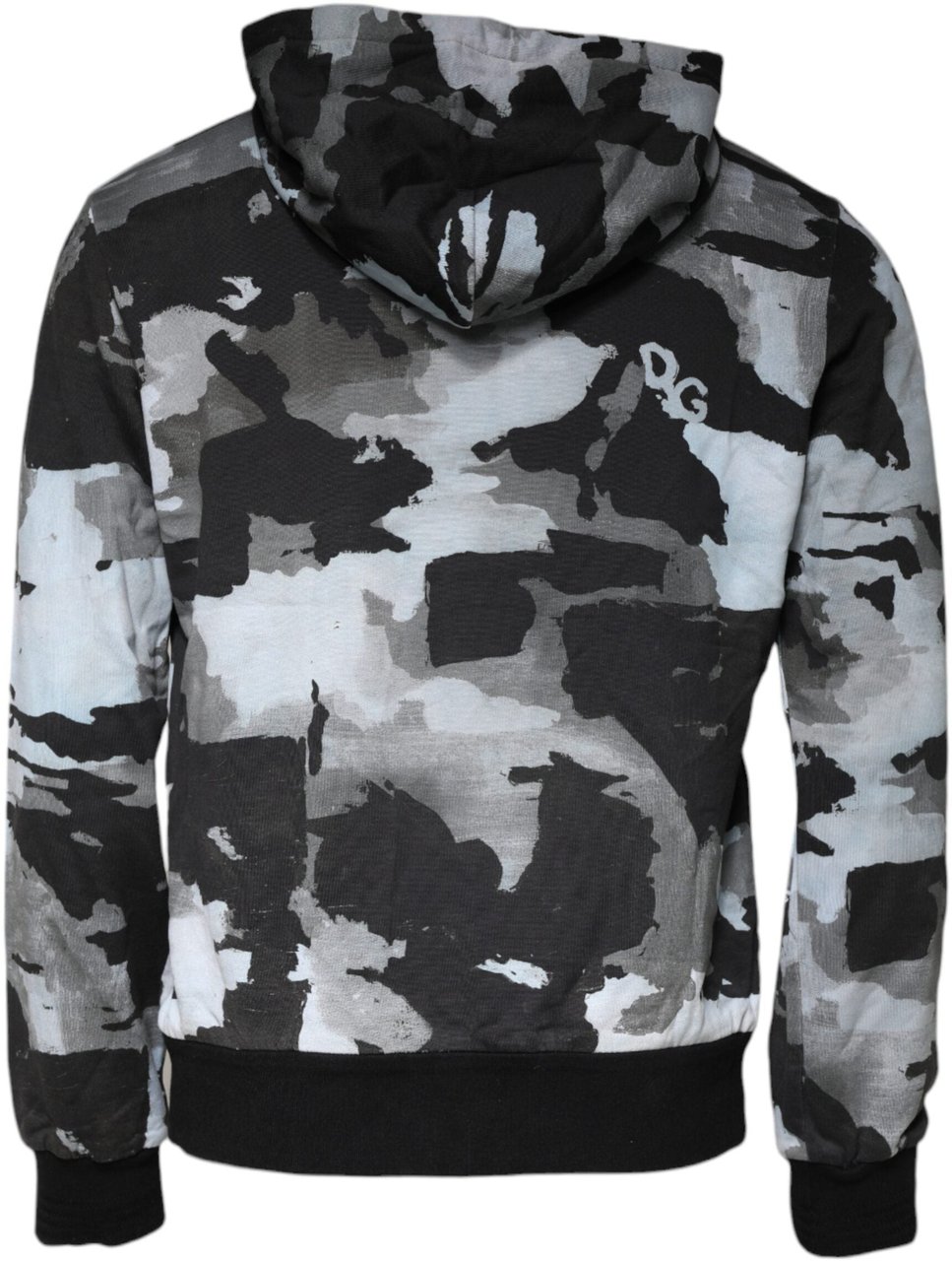 Dolce & Gabbana Multicolor Camouflage Men Hooded Sweater (Copy) Divers