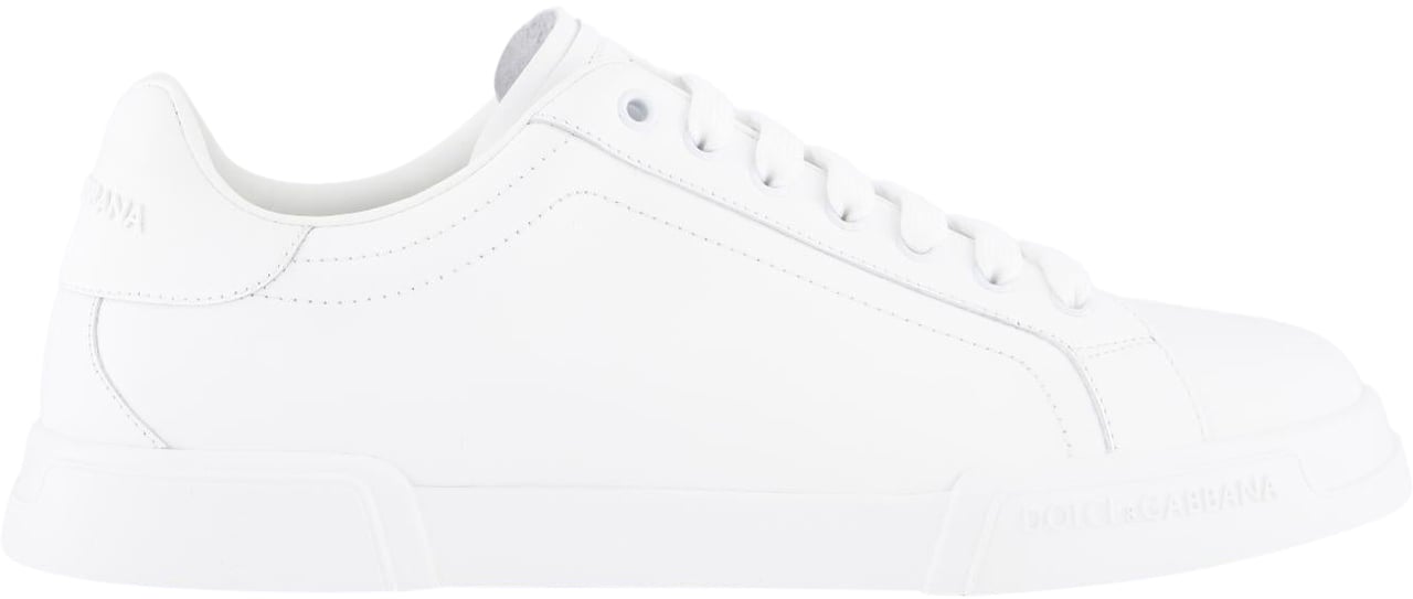 Dolce & Gabbana Dolce&Gabbana Heren Portofino Sneaker Wit Wit
