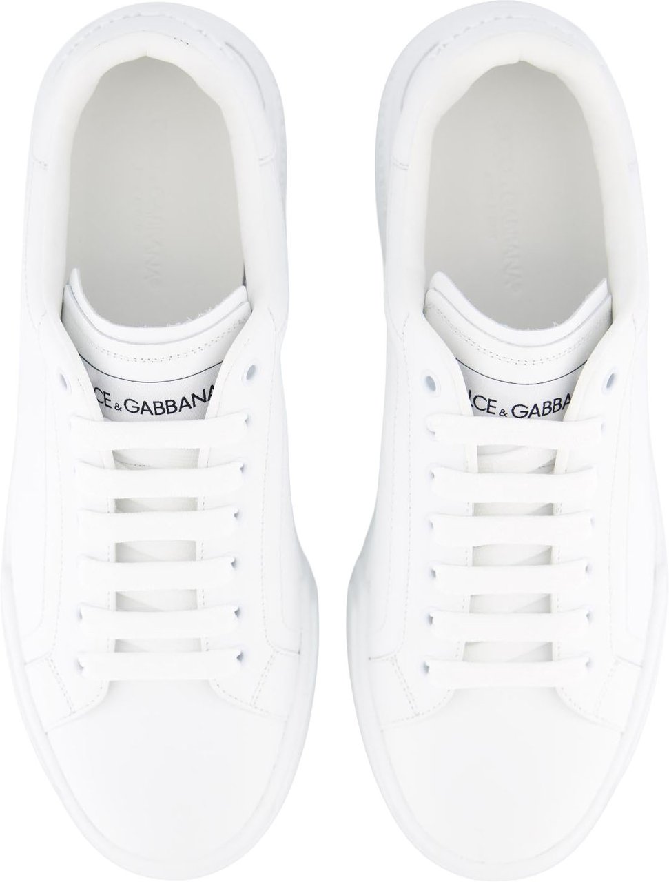 Dolce & Gabbana Dolce&Gabbana Heren Portofino Sneaker Wit Wit