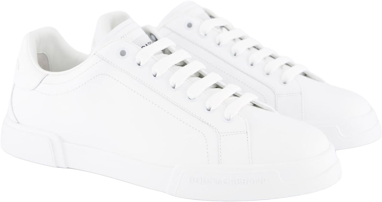 Dolce & Gabbana Dolce&Gabbana Heren Portofino Sneaker Wit Wit
