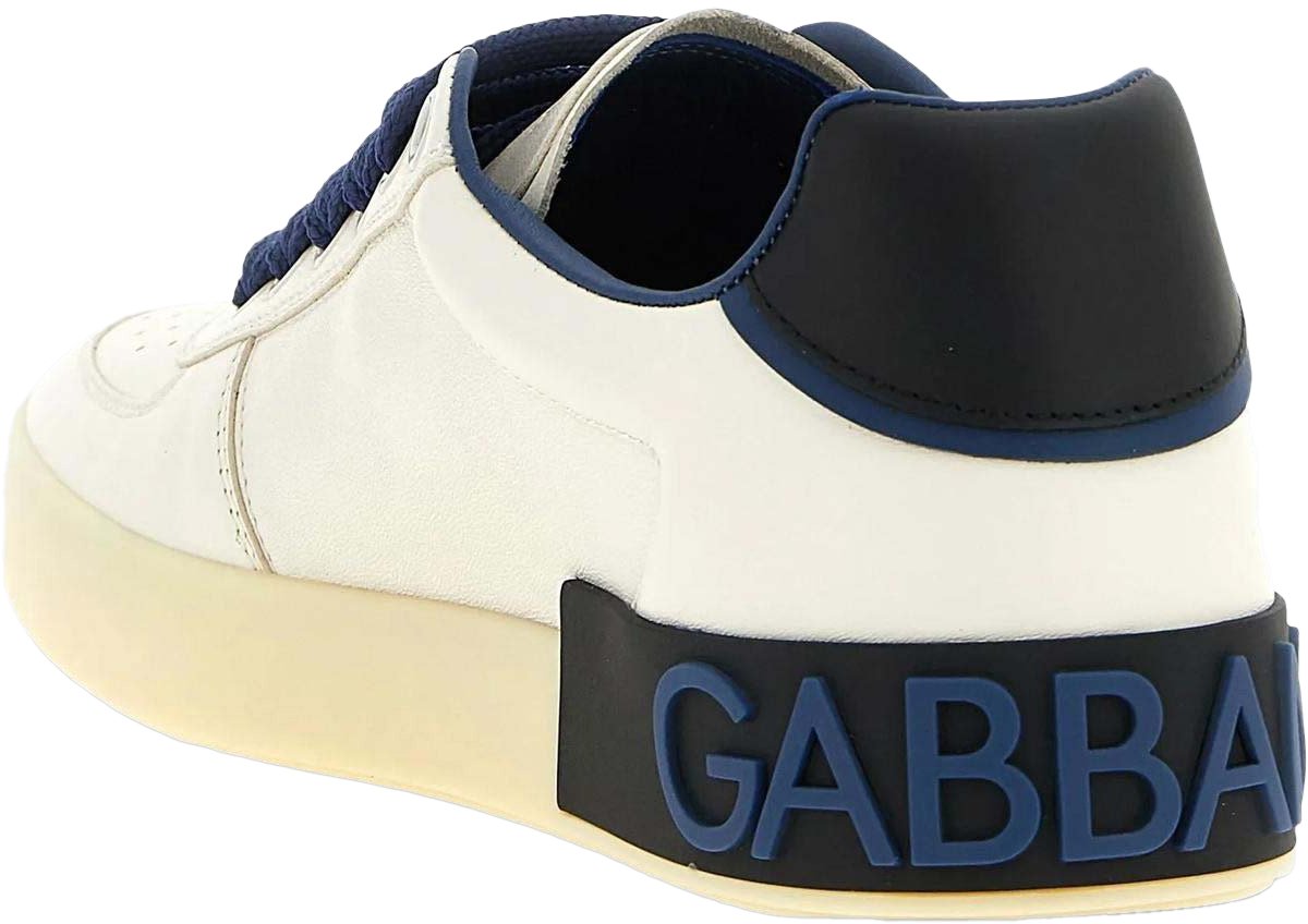 Dolce & Gabbana Dolce&Gabbana Heren Portofino Sneaker Wit Wit