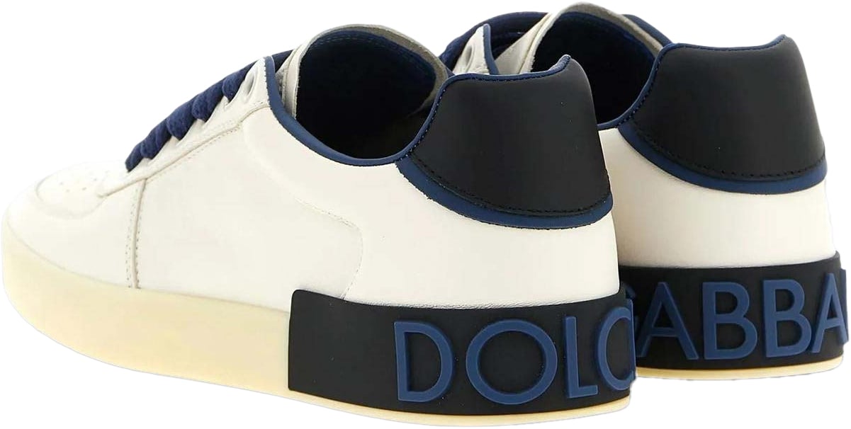 Dolce & Gabbana Dolce&Gabbana Heren Portofino Sneaker Wit Wit