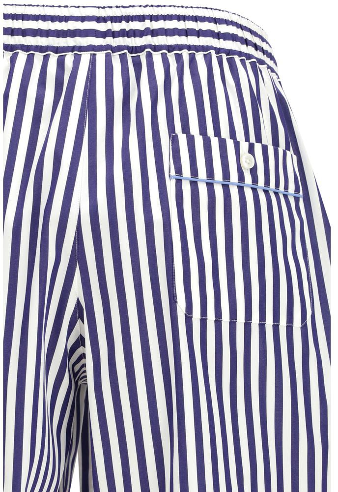 Dolce & Gabbana Multicolor Cotton Bermuda Shorts Divers