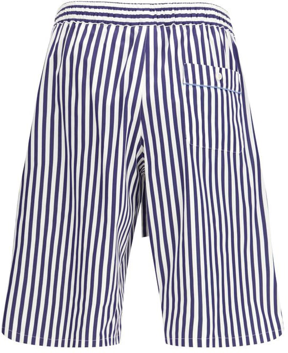 Dolce & Gabbana Multicolor Cotton Bermuda Shorts Divers