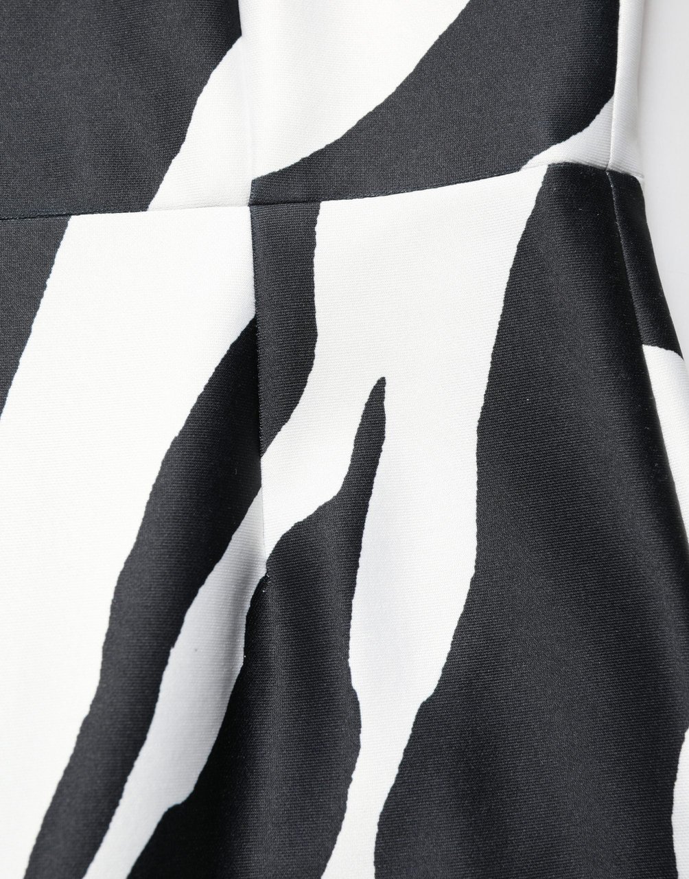 Dolce & Gabbana Black White Polyester Zebra Pattern Jumpsuit Divers