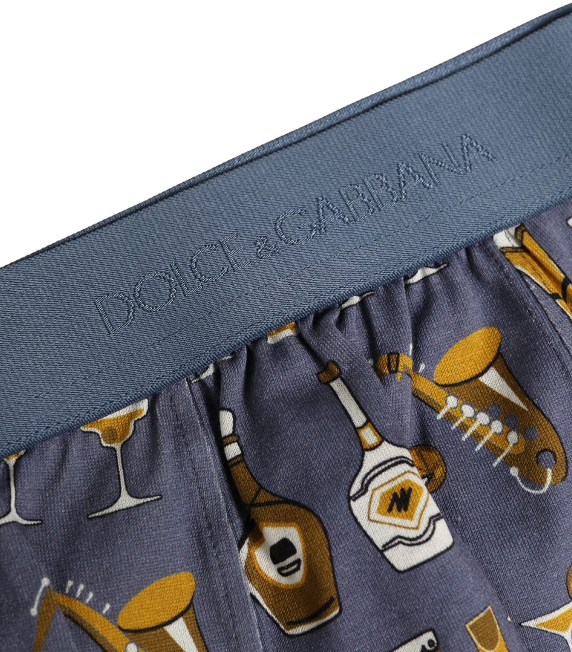 Dolce & Gabbana Gray Jazz Cocktail Men Brando Brief Underwear Grijs