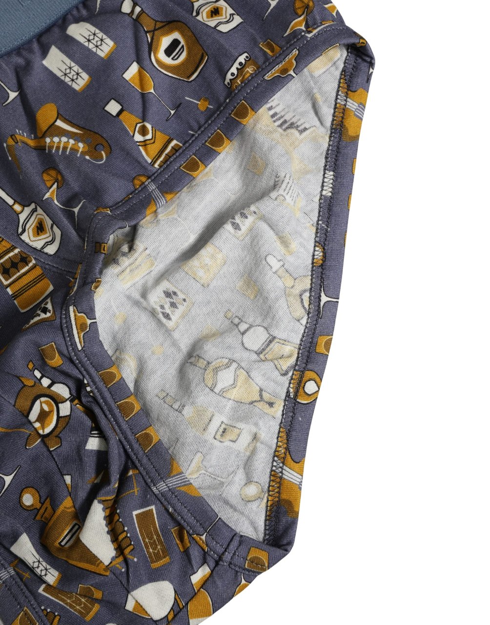Dolce & Gabbana Gray Jazz Cocktail Men Brando Brief Underwear Grijs