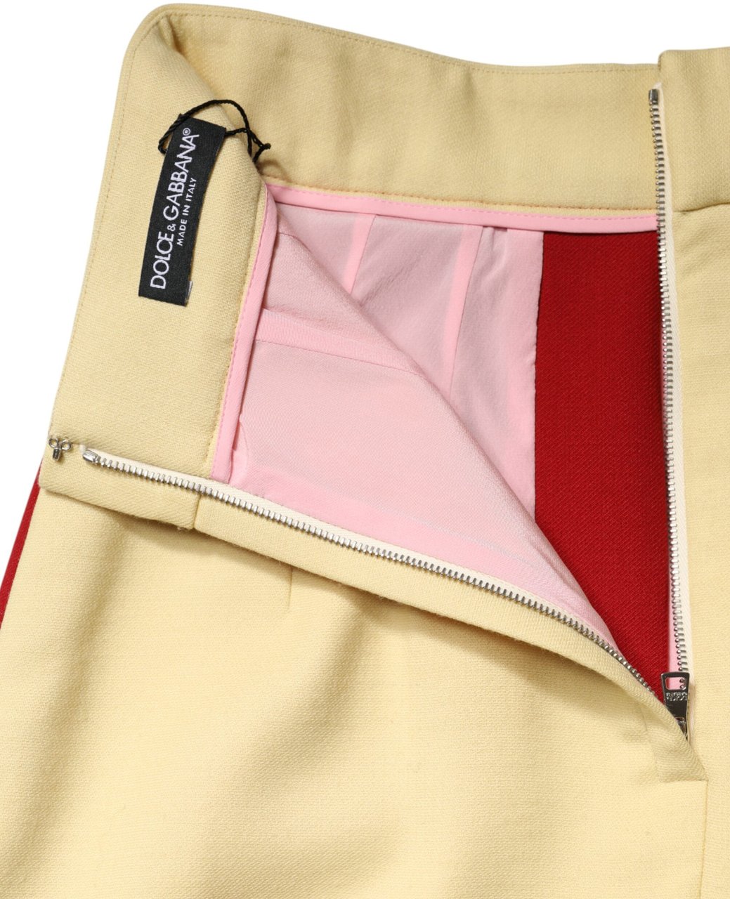 Dolce & Gabbana Multicolor Wool Casual High Waist Mini Skirt Divers