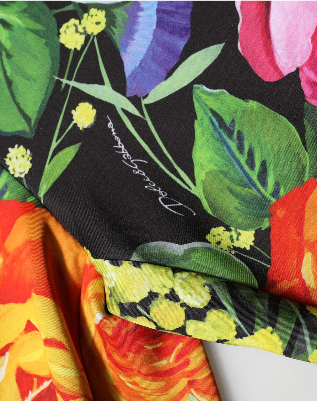 Dolce & Gabbana Multicolor Floral Stretch Jersey Leggings Pants Divers