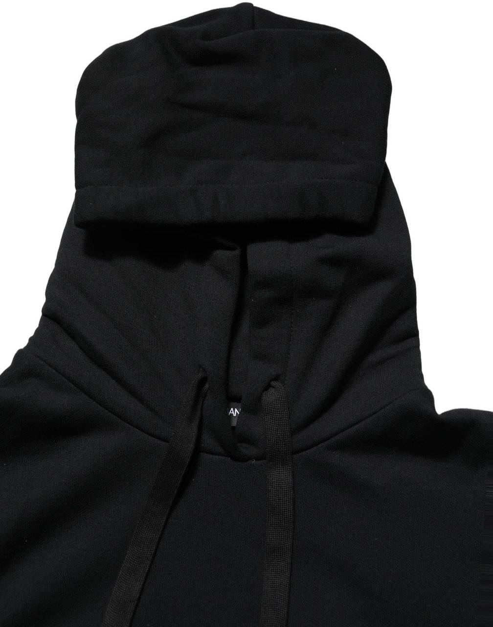 Dolce & Gabbana BlackWhite Appliqué Hooded Sweatshirt Sweater Divers