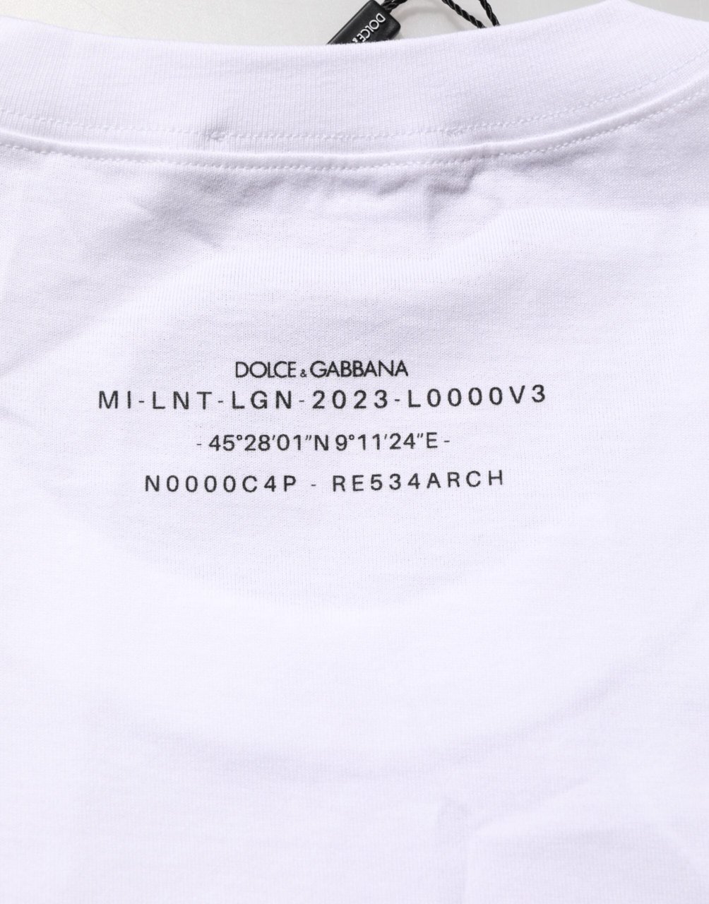 Dolce & Gabbana White Cotton Sleeveless Printed Tank T-shirt Wit