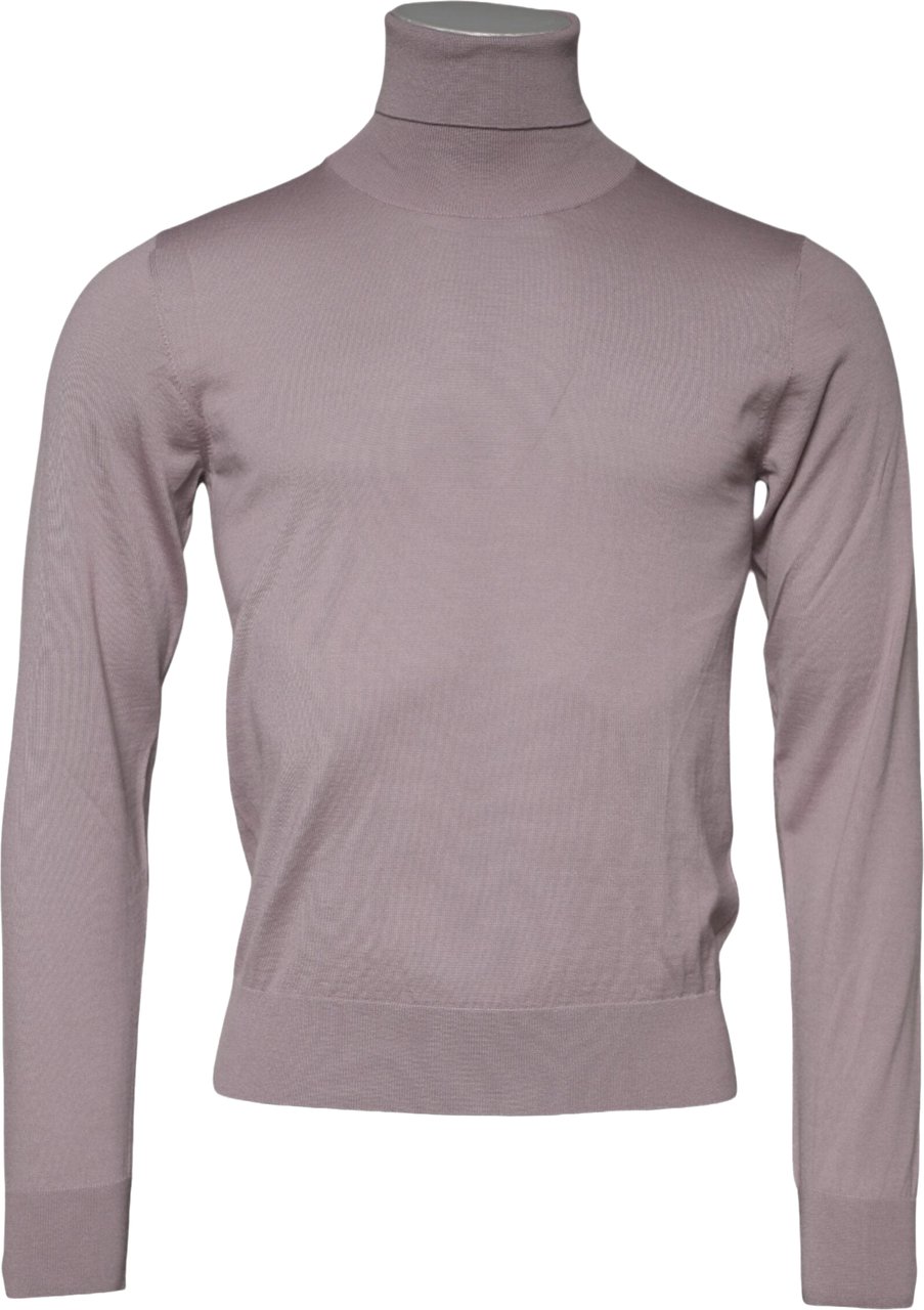 Dolce & Gabbana Brown Cashmere Knitted Men Pullover Sweater Bruin