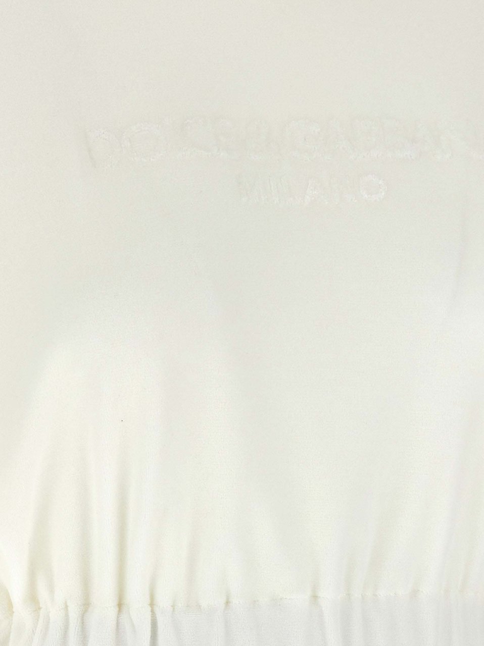 Dolce & Gabbana White Cotton T-Shirt Wit