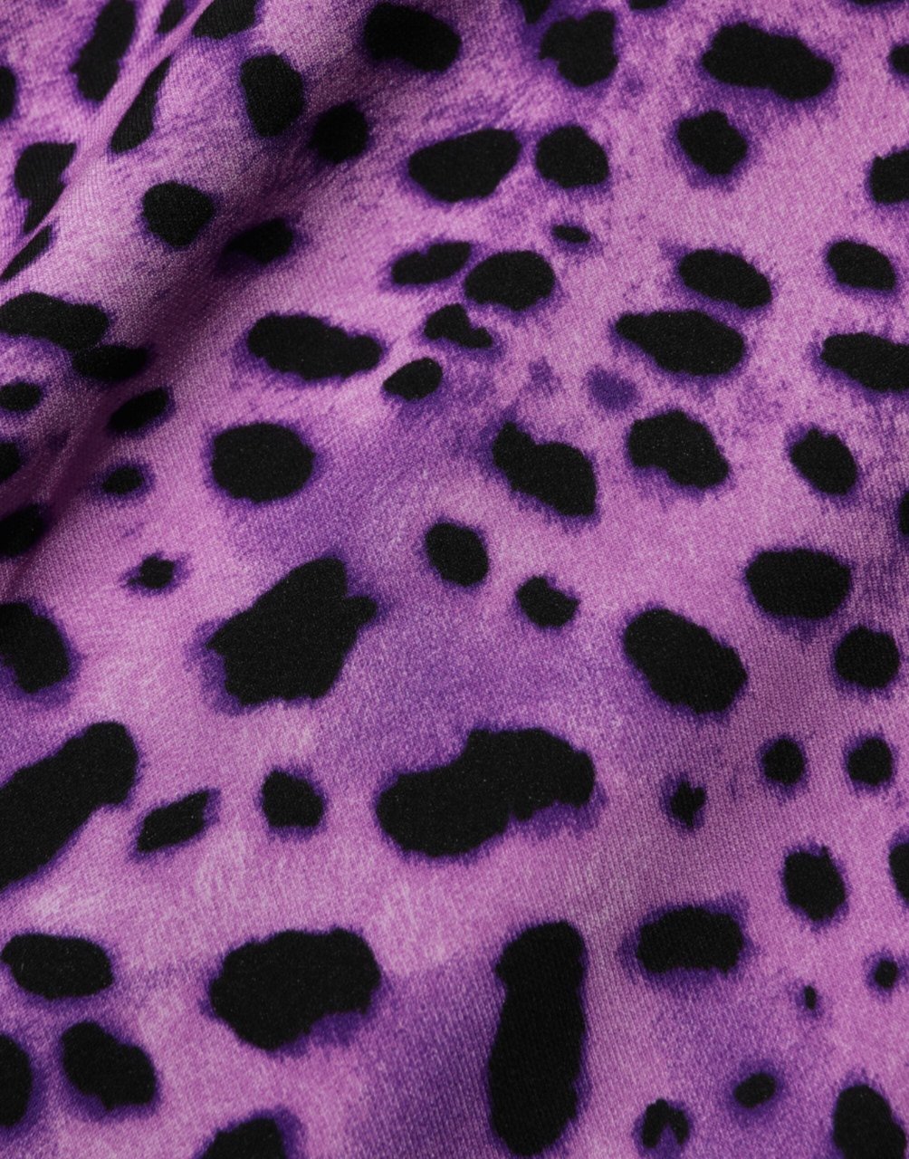 Dolce & Gabbana Violet Leopard Sheath Bodycon Mini Dress Paars