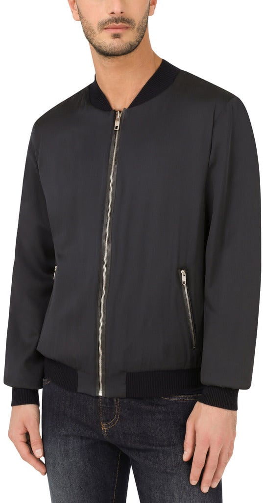 Dolce & Gabbana Jacket Reversibile Seta & Cashmere Zwart