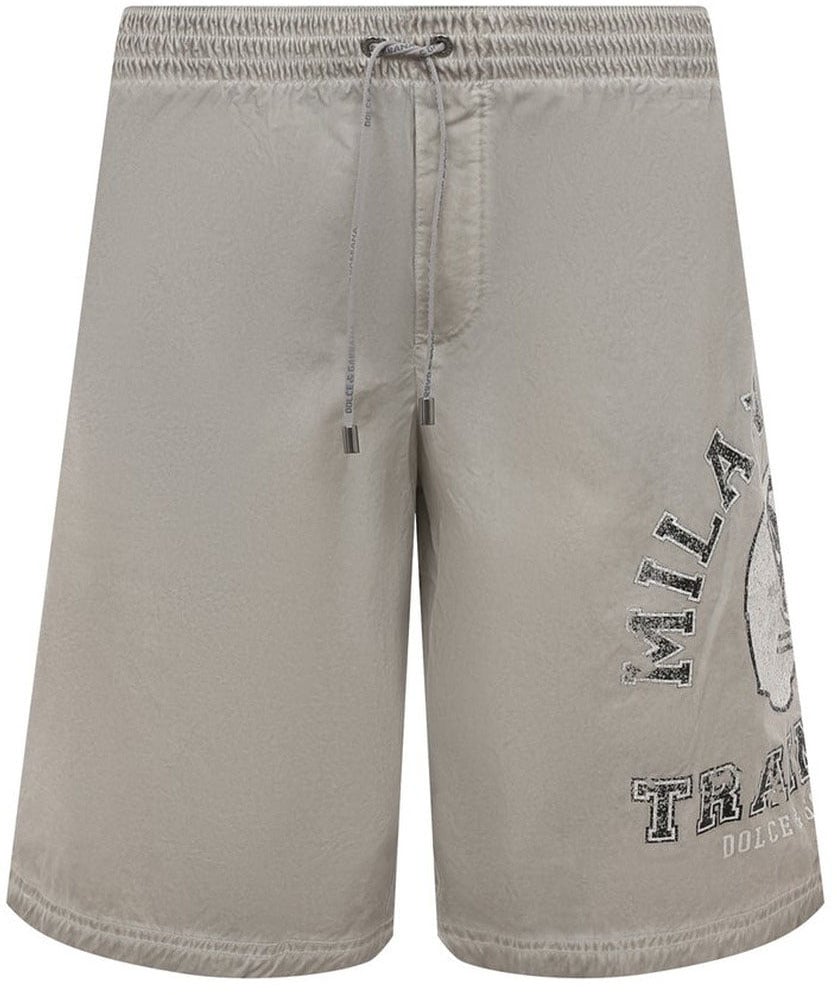 Dolce & Gabbana Beachwear Milan League Grijs
