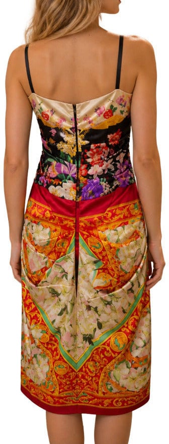 Dolce & Gabbana Dress Tubino Floreale Divers