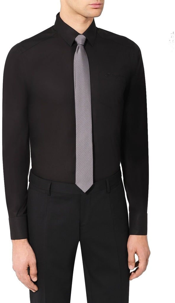Dolce & Gabbana Shirt Gold Black Zwart