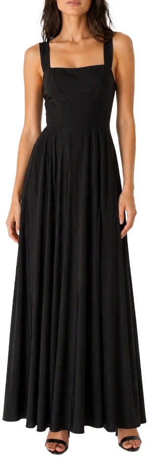 Dolce & Gabbana Dress Lungo Black Zwart