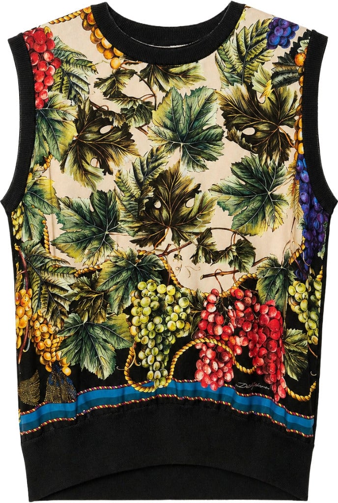 Dolce & Gabbana Knitwear Sleeveless Natura Zwart