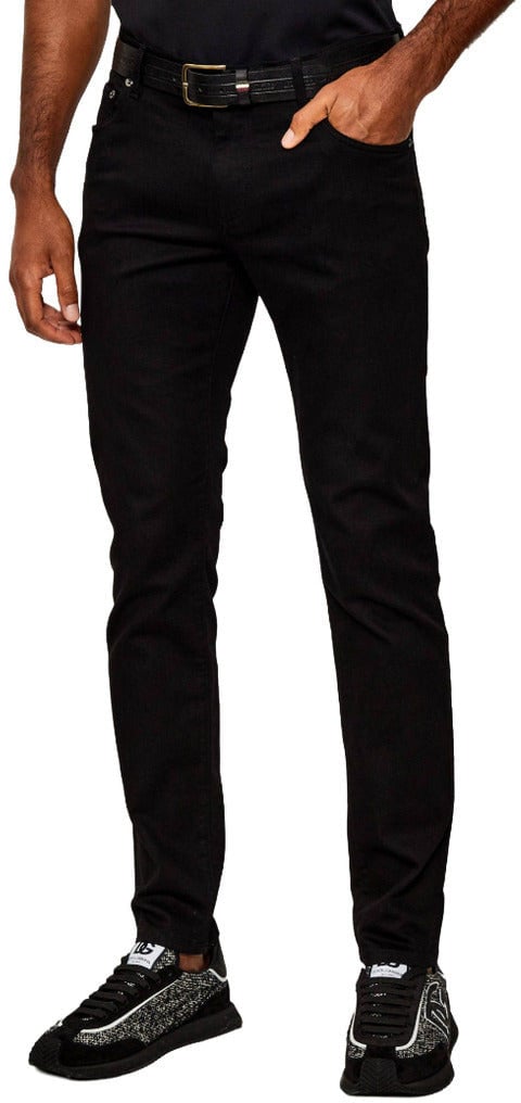 Dolce & Gabbana Jeans Slim Fit Black Zwart