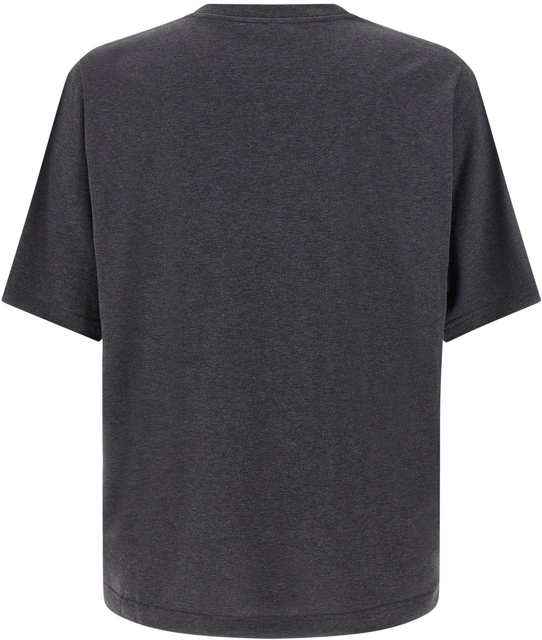 Dolce & Gabbana Gray Cotton T-Shirt Blauw