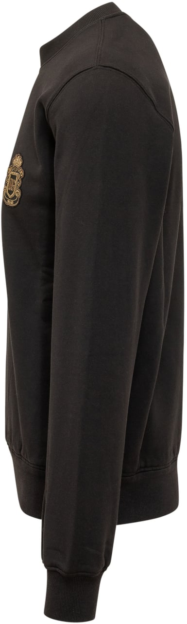 Dolce & Gabbana Felpa Giro ML Zwart