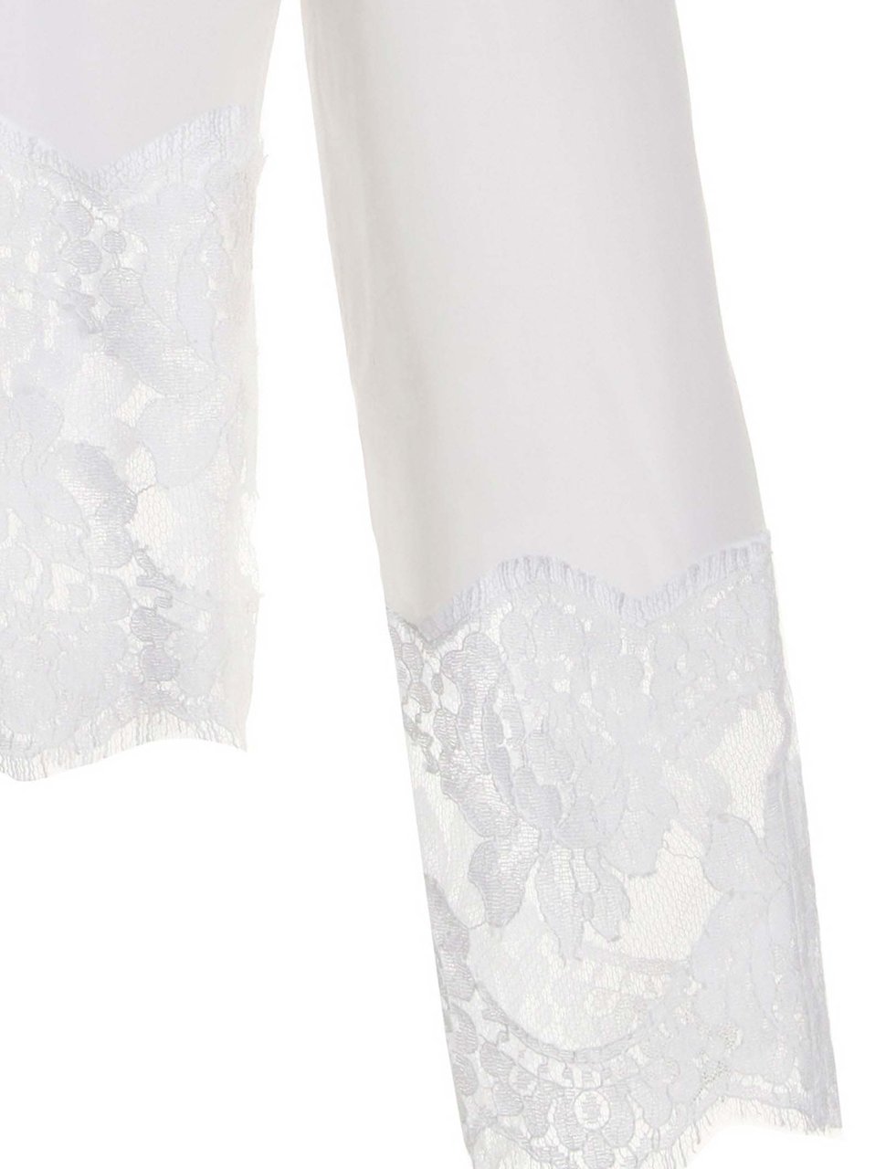 Dolce & Gabbana White Cotton Blouse Wit