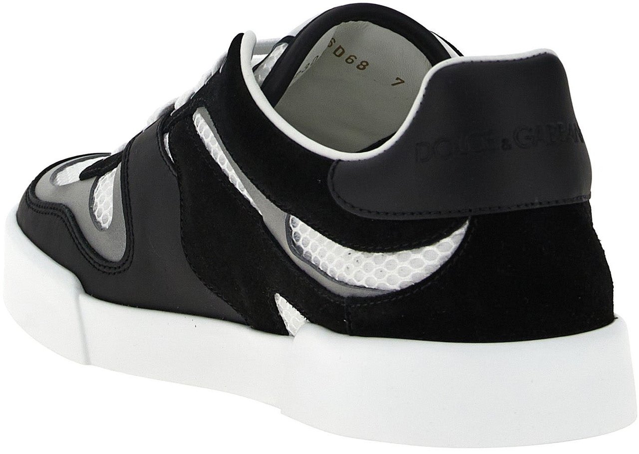 Dolce & Gabbana Bicolor Calfskin Sneakers Divers