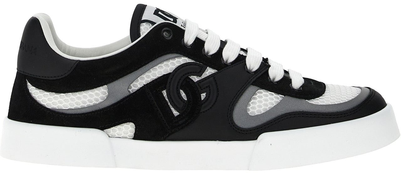 Dolce & Gabbana Bicolor Calfskin Sneakers Divers