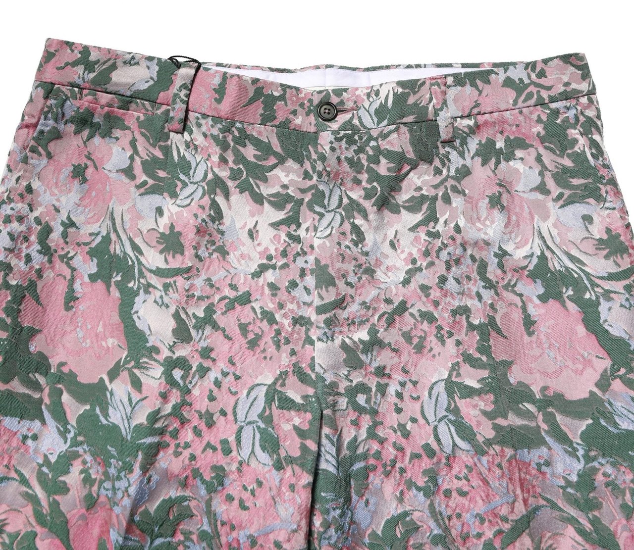 Dolce & Gabbana Multicolor Floral Jacquard Pants Divers