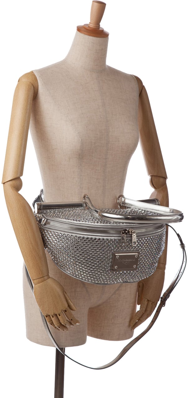 Dolce & Gabbana Miss Sicily Belt Bag Zilver