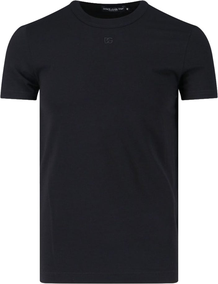 Dolce & Gabbana Logo T-Shirt – Black Zwart