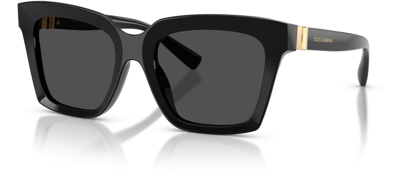 Dolce & Gabbana 0dg4498 Oversized Tortoiseshell Square Sunglasses with Gradient Lenses Grijs