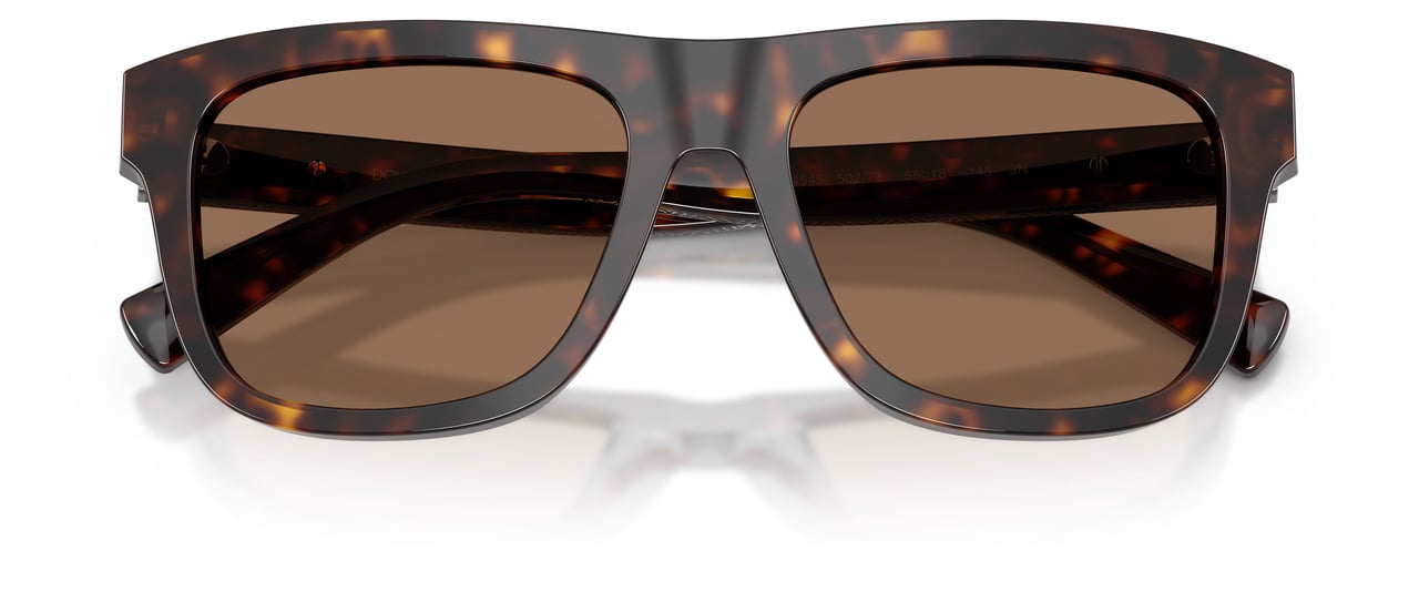 Dolce & Gabbana 0dg4545 Rectangular Tortoiseshell Sunglasses Bruin