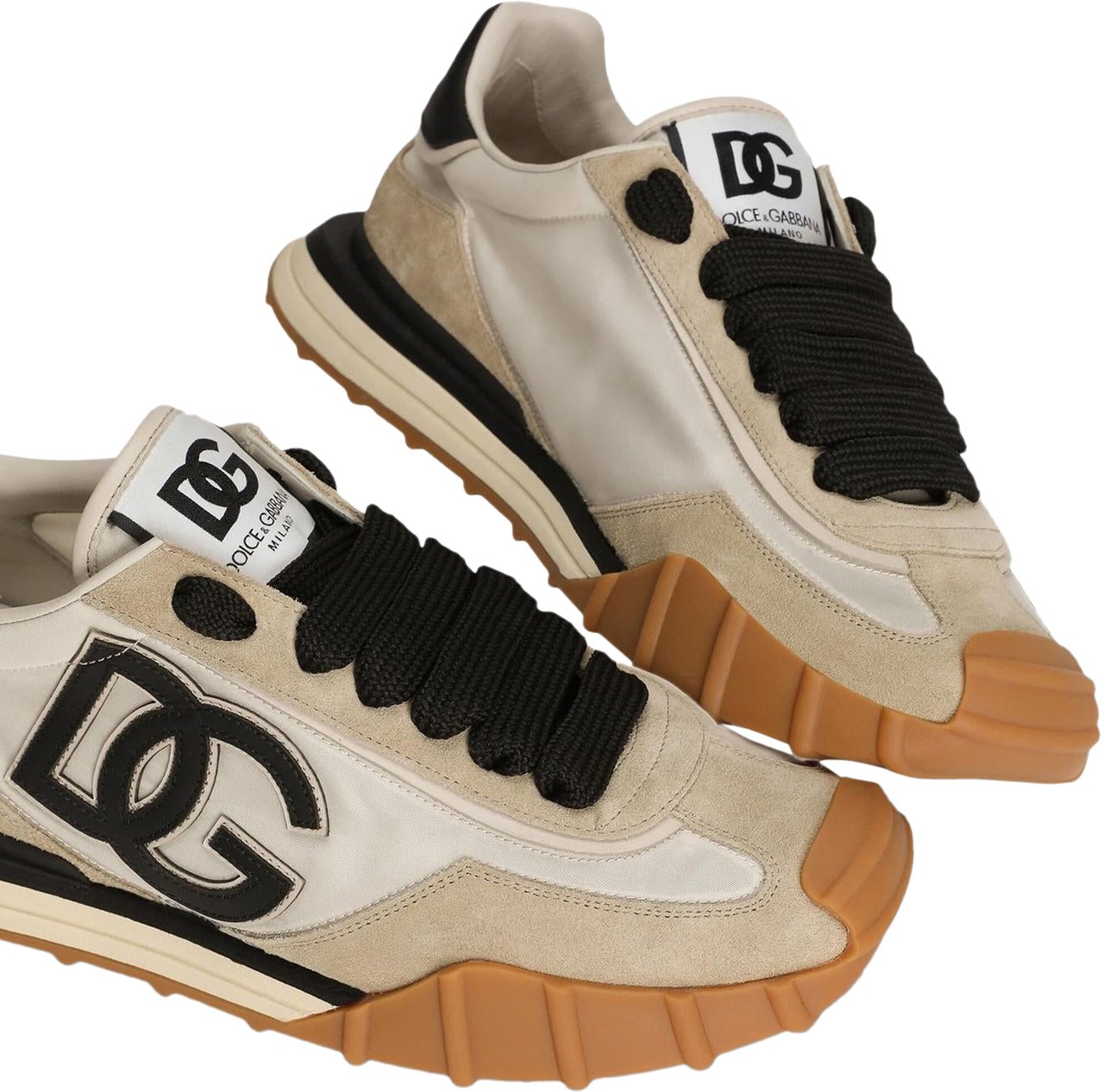 Dolce & Gabbana Dolce&Gabbana Heren Athletic Sneaker Beige Beige