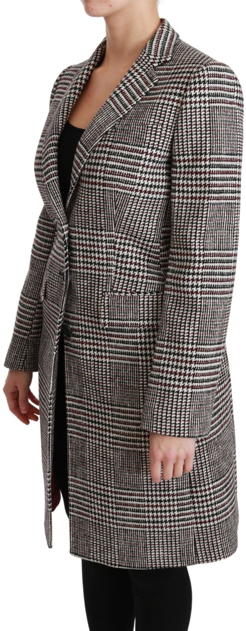 Dolce & Gabbana Multicolor Trench Knee Long Jacket Coat Divers