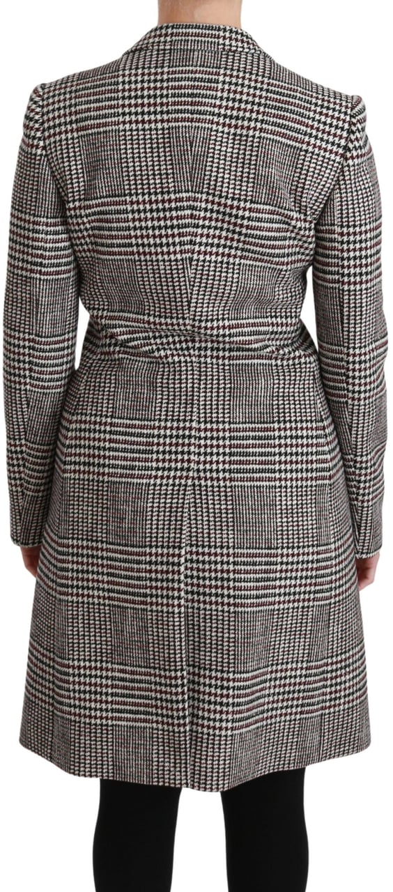 Dolce & Gabbana Multicolor Trench Knee Long Jacket Coat Divers