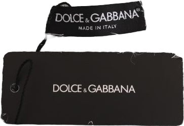 Dolce & Gabbana Silver Cardigan Floral Applique Sweater Zilver