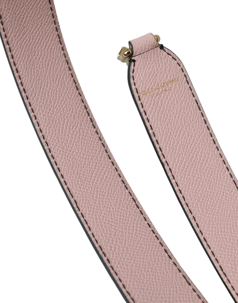 Dolce & Gabbana Pink Leather Handbag Accessory Shoulder Strap Roze