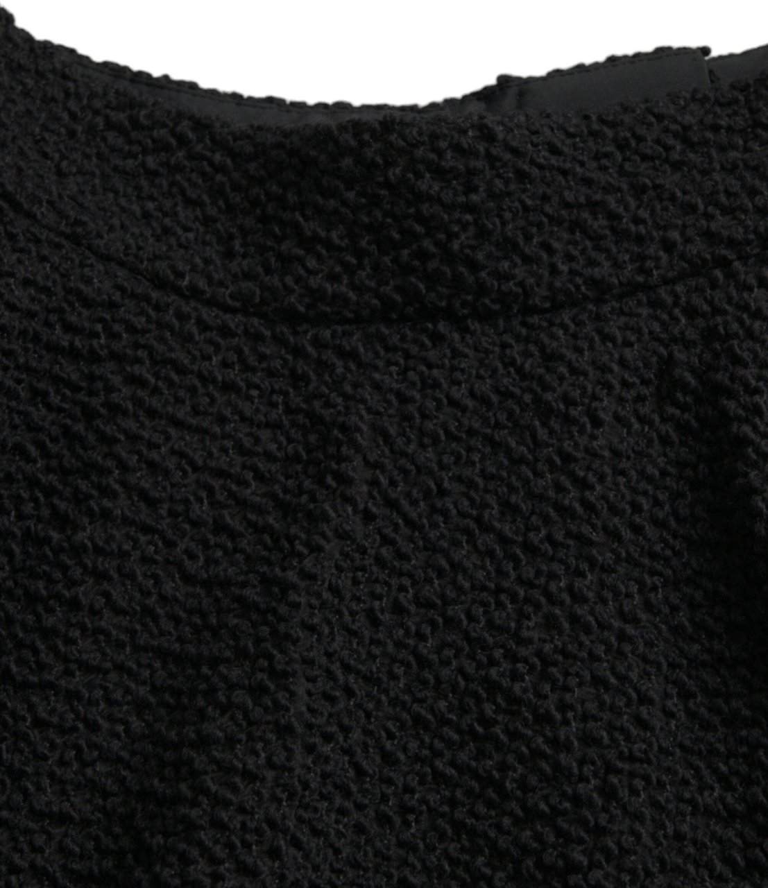 Dolce & Gabbana Black High Waist A-line Knee Length Skirt Zwart
